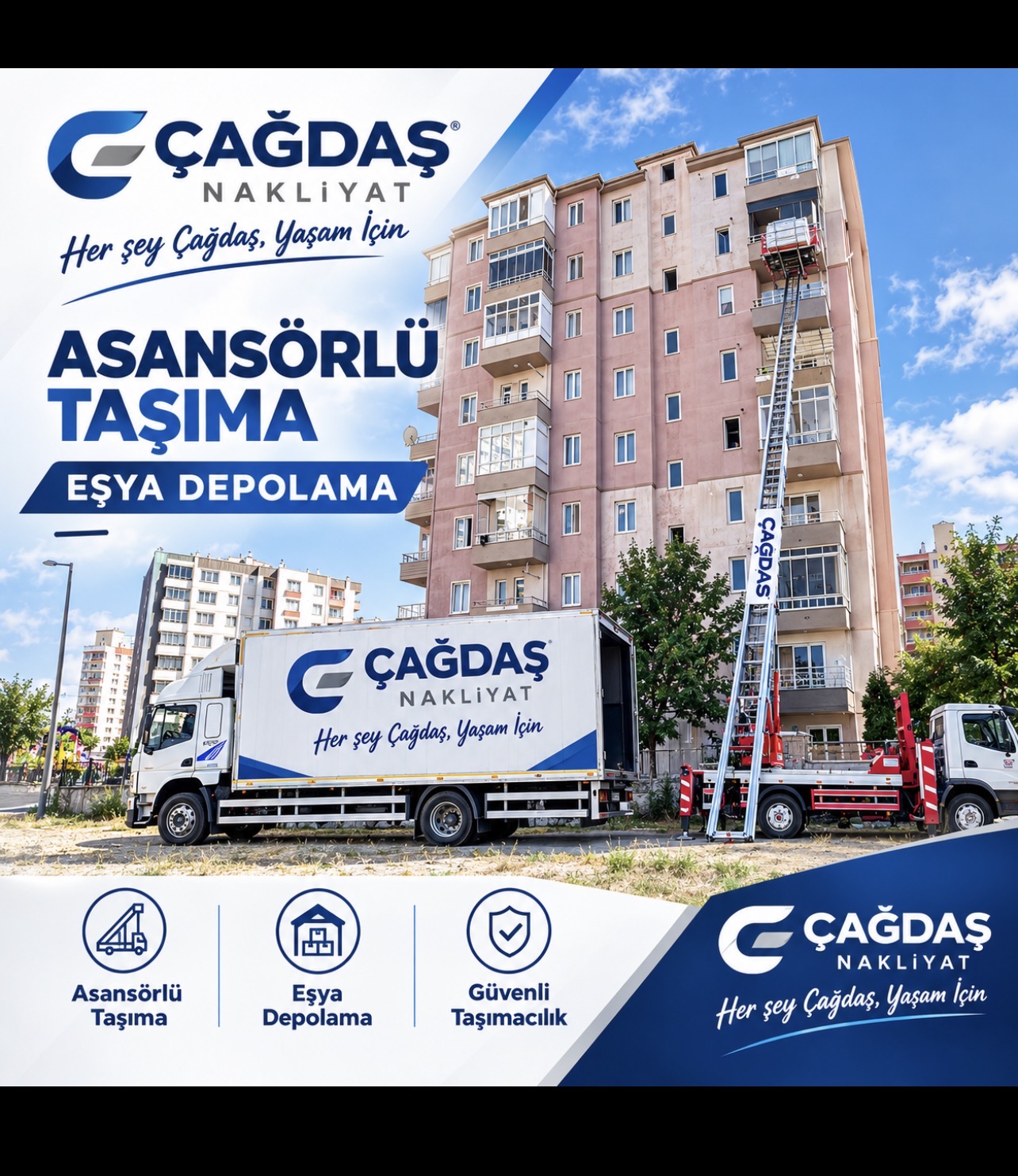 Yeşilhisar çağdaş nakliyat 